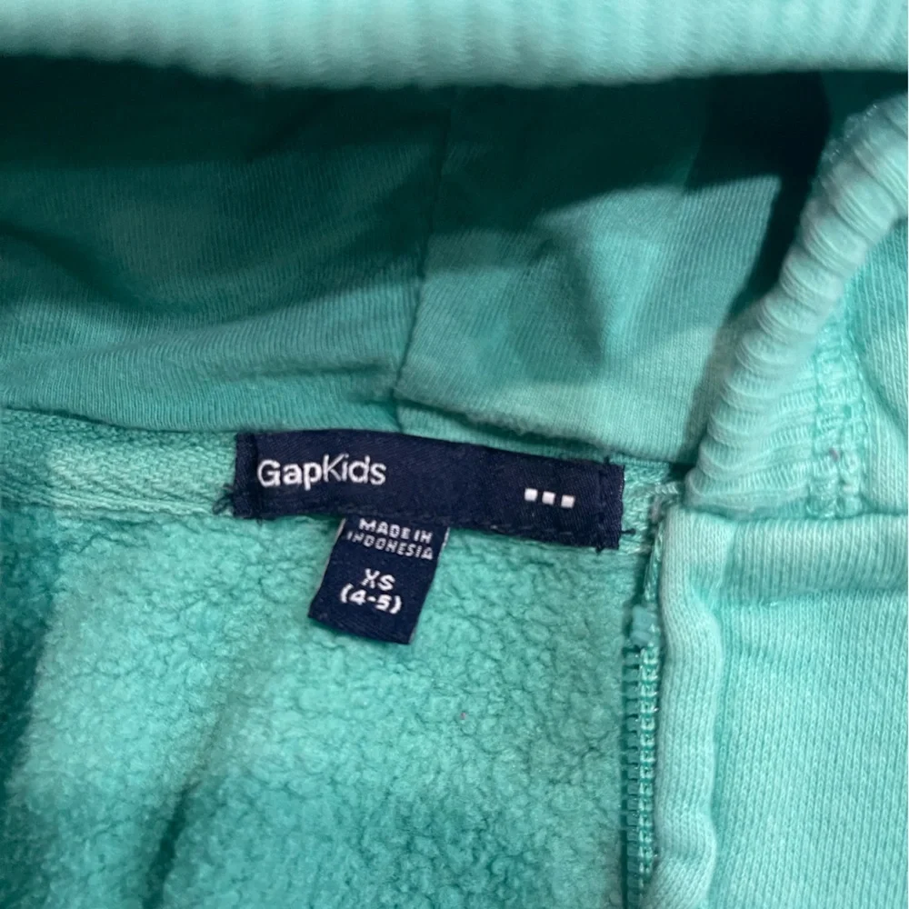 GAP Kids Teal Zip-Up Hoodie - Picture 2 of 3